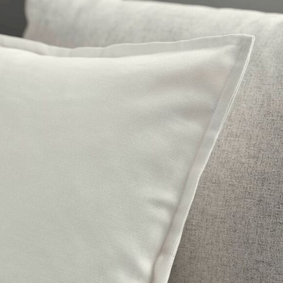 Brand New Ikea GURLI Cotton Cushion cover, white, 20x20" - Set of 2 - Picture 4 of 5
